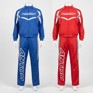 Custom <b>Men</b> Athletic Tracksuit <b>Polyester</b> Windbreaker Sportswear Set Gym Training Suit Custom Logo Running <b>Jogger</b> Tracksuit - Product Image 1