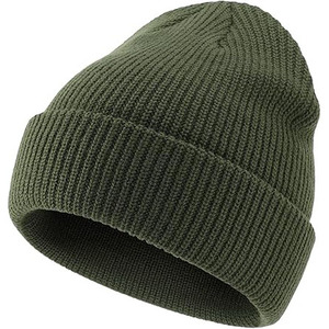 Bonnet tricoté unisexe à couleur unie avec impression par transfert thermique, 100 % acrylique, chaud et décontracté pour l'hiver, idéal pour l'extérieur, pour adultes, 58-60 cm - Product Image 6