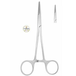 Hémostases droites à 5 branches, en acier inoxydable, à lame dentelée, référence 35-SE - Product Image 1