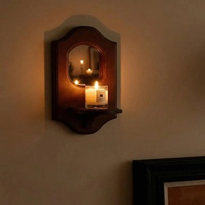 Consola de Entrada con Espejo de Pared de Madera, Espejo de Bienvenida para Pasillo, Decoración del Hogar, Espejo Colgante al por Mayor, Accesorio - Product Image 4