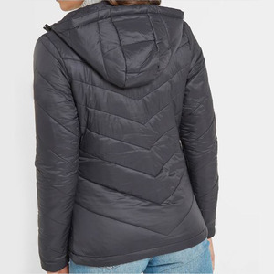 Durable Quality Women Puffer <b>Jackets</b> Waterproof Stylish Arrival with Custom Design Full Zipper Puffer <b>Jackets</b> - Product Image 2