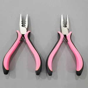คีมต่อผมสแตนเลสขายส่ง 2-in-1 หลายสี รับผลิตแบรนด์ส่วนตัว โลโก้ตามสั่ง - Product Image 4