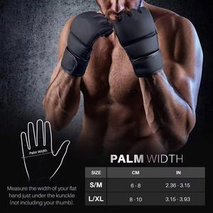Gants de sparring MMA pour enfants, équipement de protection pour l'entraînement de boxe, gants de sparring sans doigts en PVC respirant et absorbant l'humidité - Product Image 6