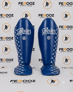อุปกรณ์ป้องกันหน้าแข้ง Fairtex ทำจากหนัง อุปกรณ์กีฬา ป้องกันขา ป้องกันหน้าแข้งและหลังเท้า อุปกรณ์ป้องกันเท้า - Product Image 4