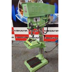 CNC 25mm Medium Duty <b>Pillar</b> <b>Drill</b> MT3 Spindle Taper 8-Speed Geared Head <b>Machine</b> with 1 HP Motor and Fine Feed - Product Image 2