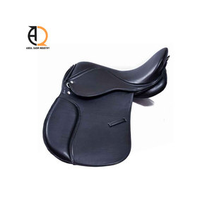 Selle d'équitation avec siège confortable, finition en cuir durable, sangle réglable, idéale pour tous les cavaliers - Product Image 6