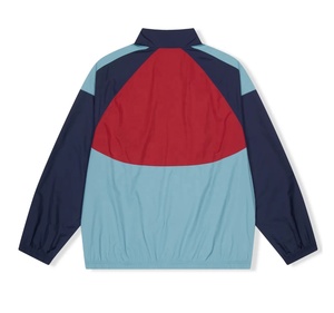 Chaqueta cortavientos de invierno personalizada 100% poliéster para hombre, impermeable, con cierre de cremallera, transpirable, uniforme de trabajo estampado. - Product Image 2