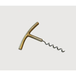 Sacacorchos de Latón con Mango en T de Alta Calidad, Abridor de Botellas de Vino, Herramienta de Barra Metálica, Accesorio de Cocina con Serpiente de Acero Inoxidable, Mejor Precio - Product Image 2