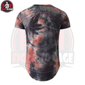 Buen Proveedor OEM ODM con Logotipo Personalizado, Camisetas de Manga Corta de Tono Brillante, 100% Algodón, Corte Moderno, Ropa Exterior para Hombre, Tie Dye - Product Image 2