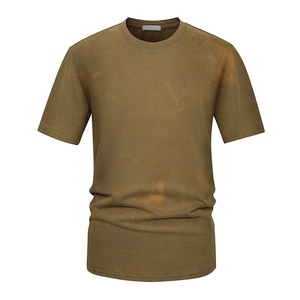 T-shirt personnalisé à manches courtes, respirant et à séchage rapide, idéal pour l'entraînement sportif et le style décontracté en extérieur - Product Image 1