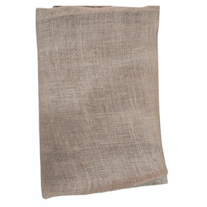 Rouleau de tissu en toile de jute naturelle pour chemins de table de mariage, enveloppements d'arbres d'hiver, ruban de jardin et artisanat décoratif - Product Image 1