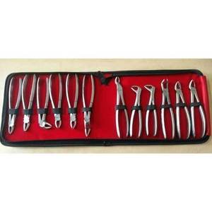 Pinzas Dentales de Alta Calidad, 10 Piezas, Instrumento Quirúrgico Dental para Dentistas, de Dentavex - Product Image 1