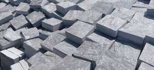 Adoquines de piedra natural negra y gris, baldosas de piedra natural para pavimentación de patios y caminos, baldosas de granito negro - Product Image 5