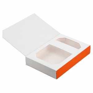 Boîte d'emballage rigide pour électronique en carton recyclé écologique |   Carton ondulé premium avec revêtement UV, laminage mat et gaufrage - Product Image 3