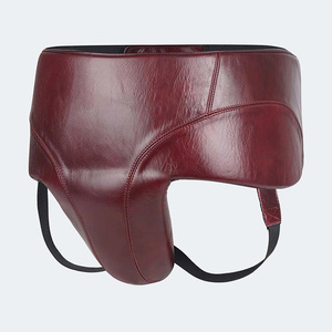 ราคาขายส่ง RTS พร้อมอุปกรณ์ป้องกันขาหนีบคุณภาพสูงสำหรับการต่อสู้ MMA ทำจากหนังวัวแท้สำหรับผู้ชาย ศิลปะการต่อสู้ ปรับแต่งสีได้ AI-GG-10 - Product Image 3