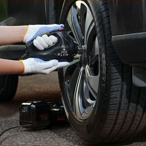 Martinetto Elettrico per Auto da 5 Tonnellate/11000 Libbre con Gonfiatore Integrato 12V, Sollevatore a Forbice in Acciaio per Cambio Pneumatici, 100% ad Aria Compressa - Product Image 1