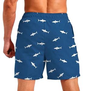 Léger et flexible nouveau Design imprimé Polyester coton séchage rapide Shorts de plage été nager hommes court disponible à bas prix - Product Image 2
