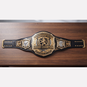 Cinturones de Campeonato de Artes Marciales al por Mayor, Cinturón de Cuero Champion, Cinturones de Título de la Unión Mundial de Karate y Kickboxing - Product Image 4