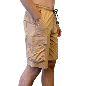 Shorts cargo pour hommes très demandés, taille élastique, style vintage, décontractés, séchage rapide, tissu respirant et doux pour les activités de plein air et le quotidien - Product Image 4