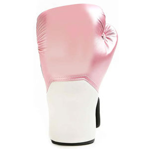 Custom Boxing <b>Gloves</b> Genuine Cowhide Leather Laced-Up Closure for Wrist Strap <b>Moisture</b> Wicking Adult Use High Quality - Product Image 2