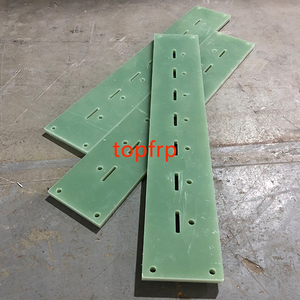 Échantillons Gratuits de Plaque en Tissu de Fibre de Verre Vert pour Matériaux d'Isolation Électrique de Qualité, Feuille d'Époxy FR4 - Product Image 3