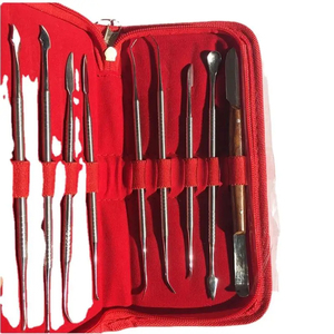 10 Piece Stainless Steel Dental Wax Carving Tools Set <b>Clay</b> Spatula Sculpting Pottery <b>Kit</b> Surgical Dental Instrument Set - Product Image 3