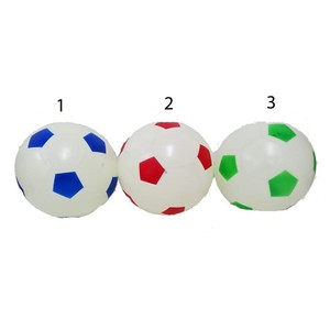Lot de 6 ballons de football en mousse multicolores personnalisables – Tailles 3-5, revêtement en caoutchouc, écologiques, durables, légers, pour l'entraînement et le rebond - Product Image 2