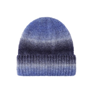 Calidad superior Tie-Dye Ombre Beanie Soft Fleece Lined Winter Hat A prueba de viento Outdoor Pullover Cap Casual Fashion Warm and Cozy - Product Image 3