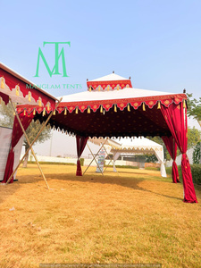 Indian Wedding Theme Modern Style <b>Lightweight</b> Marquee Tent Decor Colorful <b>Iron</b> Customized Size Outdoor Parties SHREE SIDHI - Product Image 2