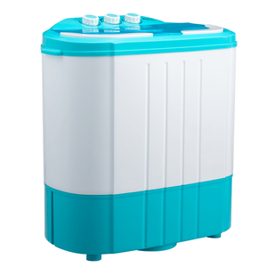 Lavatrice Mini a Doppia Vasca XPB40 1219S, Capacità 5.5 libbre (8.8 libbre, 6.6 libbre), 110V 370W, Semi-Automatica a Caricamento dall'Alto, in Plastica Blu - Product Image 2