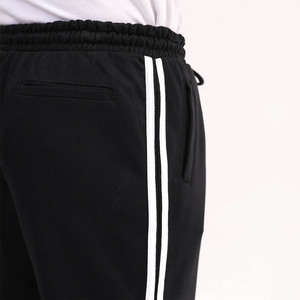 Vente en gros – Nouveau pantalon décontracté pour homme, coupe slim, droit, avec empiècements latéraux blancs, confortable, léger, 100 % coton toile, idéal pour l'entraînement - Product Image 6