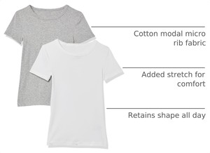 Women's Casual Cotton T Shirt Soft Breathable Short Sleeve Crew <b>Neck</b> Fashion <b>Top</b> Comfortable Everyday Wear Wholesale Clothing - Product Image 6