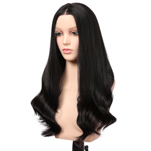 Venta Directa de Fábrica, Peluca de Cabello Natural Largo Razer, con Frente de Encaje sin Pegamento, Cabello Virgen Chino 100%, Encaje Transparente, 150% de Densidad - Product Image 2