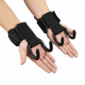 Premium Quality Heavy-Duty Eco-friendly Cotton Rod Hooks Adjustable Wrist Straps <b>Foldable</b> Support for Bodybuilding <b>Benches</b> Rack - Product Image 6