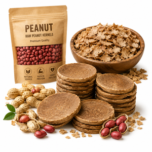 Aceite de Cacahuete Premium / Harina de Cacahuete para Alimentación Animal, Empaque a Granel en Bolsa Resellable, Residuos Agrícolas, Aceite de Cacahuete, 12 Meses de Caducidad - Product Image 1