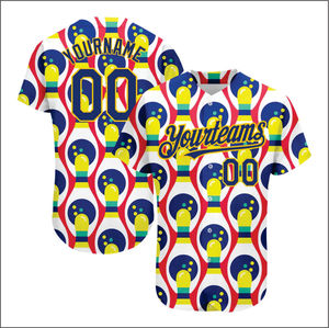 เสื้อเบสบอลพิมพ์ลายด้วยเทคนิคซับลิเมชั่นล่าสุด พร้อมชื่อทีมส่วนตัว แขนสั้น ติดกระดุมเต็มตัว เสื้อซอฟต์บอลแบบสั่งทำพิเศษ - Product Image 5