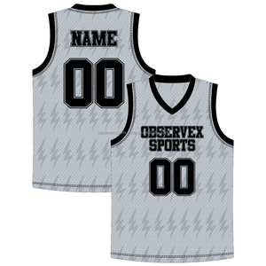 Uniforme de Baloncesto Retro de Alta Calidad, Jersey de Baloncesto Personalizado para Equipo, Ropa Deportiva de Malla, Diseño Reversible, para Hombres, Mujeres y Jóvenes, OEM - Product Image 1