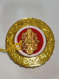 Bague en or massif 22 carats en forme de soleil rayonnant pour femme, bijoux ethniques authentiques faits à la main, idéale pour les fêtes et les mariages. - Product Image 4