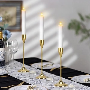 Candelabro de Metal Negro – Adorno de Mesa para Halloween, para un Estilo Elegante de Temporada - Product Image 3