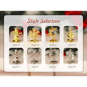 Best Quality Metal <b>Stocking</b> Hook Set 5 <b>Stocking</b> Hanger Eco Friendly Modern Design Home Decoration Gold Color Plated In Low Price - Product Image 2