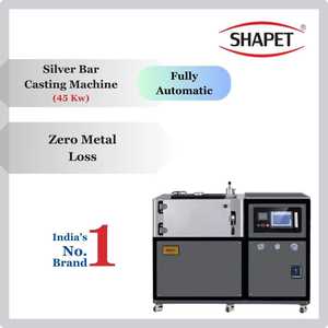 Máquina de Fundición de Alta Eficiencia con Control PLC, 45 kW, Trifásica, 440 V CA, para Oro y Plata, Bomba de Vacío de 650 LPM, Equipo de Enfriamiento de 1 Bar - Product Image 5