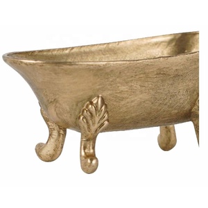 Nouvel Arrivage Support de Bague pour Baignoire en Métal, Plateau Décoratif Élégant pour Bijoux, Organisateur de Rangement pour Coiffeuse, Cadeau de Mariage et de Fiançailles - Product Image 2