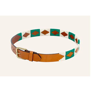 Cinturón de Equitación de Cuero Genuino de Alta Gama, Tendencia Actual - Product Image 1