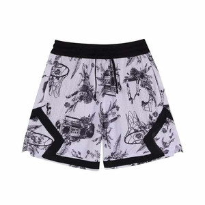 Pantalones Cortos de Baloncesto Elásticos de Punto con Diseño de Dibujos Animados de Alta Calidad, Personalizados al por Mayor para Hombre en Grandes Cantidades - Product Image 2