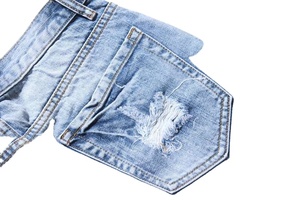 Denim détruit Shorts hommes 2025 été déchiré Hip Hop Shorts hommes Cool hommes court avec trou hommes Denim Shorts - Product Image 6
