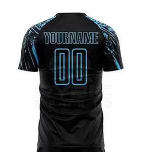 Ensemble de maillot et short de football pour hommes, entraînement avancé, léger, respirant, pour joueurs de football professionnels - Product Image 6
