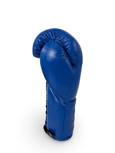 No Boxing No Life Guantes de Boxeo Profesionales de MMA Estilo Mexicano con Cordones Azules, Dedos Completos, Unisex, Cuero PU, Ligeros, Transpirables, Antideslizantes - Product Image 3