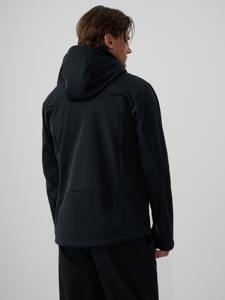 Chaqueta Softshell con Capucha para Hombre, Casual, para Exteriores, Resistente al Viento, con Cierre Completo, Bolsillos Utilitarios, Ligera, Resistente al Agua - Product Image 2