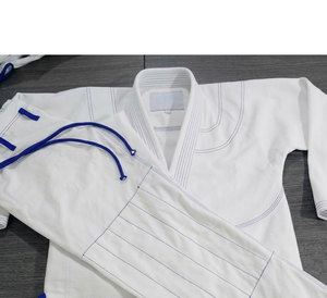 Kimono de Jiu-Jitsu lourd en coton tissé perlé pour entraînement et compétition de BJJ et arts martiaux brésiliens - Product Image 4