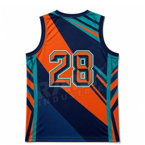 Camisetas de Baloncesto sin Mangas, del Mejor Fabricante, Nuevo Estilo, Camisetas de Baloncesto de Alta Calidad - Product Image 2